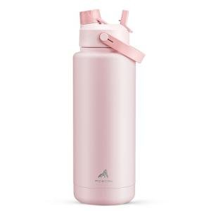 40 oz Insulated Water Bottle with Straw