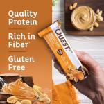Quest Nutrition Chocolate Peanut Butter Protein Bars - 12 Count