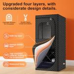 MIXC Portable Steam Sauna with Remote Control