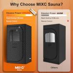 MIXC Portable Steam Sauna with Remote Control