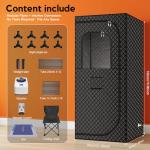 MIXC Portable Steam Sauna with Remote Control