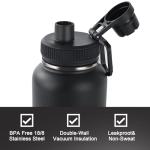 32 oz Insulated Stainless Steel Sports Water Bottle