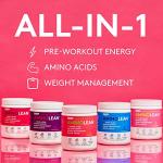 AminoLean Vegan Pre Workout Powder for Energy