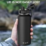 32 oz Insulated Stainless Steel Sports Water Bottle