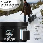 XL Cold Plunge Tub with Cover for Recovery