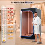 SereneLife Portable Infrared Sauna with Chair