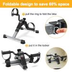 Foldable Pedal Exerciser for Desk and Arms