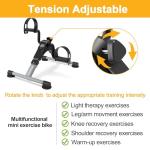 Foldable Pedal Exerciser for Desk and Arms