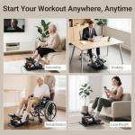 Roylvan Portable Under Desk Elliptical Machine