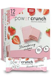 Strawberry Cream Power Crunch Protein Bars (12 Count)