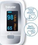 Beurer PO30 Pulse Oximeter with Heart Rate Monitor