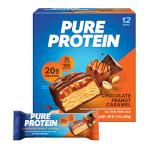 Pure Protein Chocolate Peanut Caramel Bars - 20g Protein