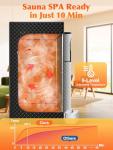 Home Portable Steam Sauna Box with Remote Control