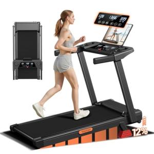 3-in-1 Portable Treadmill with 12% Incline