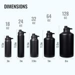 Fijinhom 24 oz Insulated Stainless Steel Water Bottle