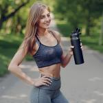 Fijinhom 24 oz Insulated Stainless Steel Water Bottle