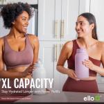 64oz Stainless Steel Water Jug with Straw