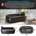 Inflatable Portable Bathtub for Recovery & Relaxation