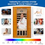 RESTISLAND Home Infrared Sauna for 2 People