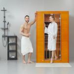 RESTISLAND Home Infrared Sauna for 2 People