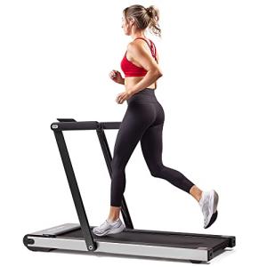 Asuna Flat Folding Treadmill with AUX Speakers