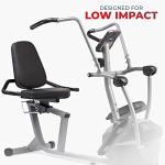 Sunny Health & Fitness Interactive Recumbent Elliptical