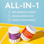 Vegan AminoLean Pre Workout Powder - Mango Flavor