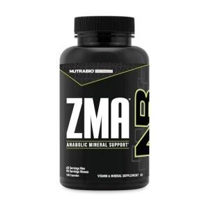 NutraBio ZMA Supplement ? 180 Capsules