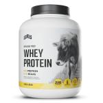 Levels Grass Fed 100% Whey Protein, No Hormones, Vanilla Bean, 5LB