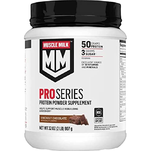 Muscle Mlk Pro Series 50 Knockout Chocolate, 2 Pounds