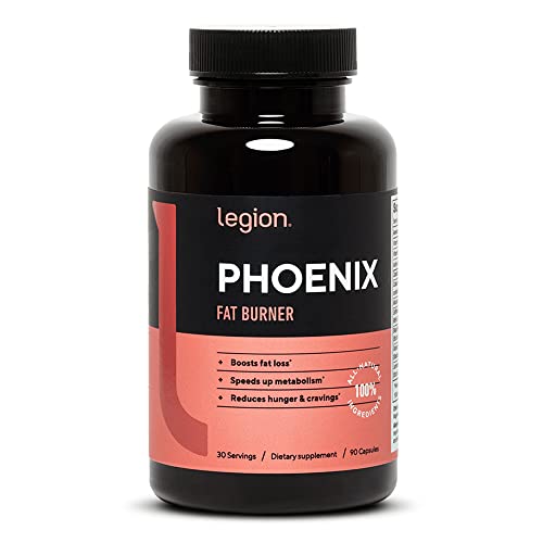 Legion Phoenix Thermogenic Fat Burners & Weightloss Pills - 30 Serving , 90 Capsules