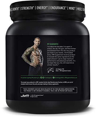 Pre JYM Pre Workout Powder - BCAAs, Creatine HCI, Citrulline Malate, Beta-Alanine, Betaine, and More | JYM Supplement Science | Tangerine Flavor, 30 Servings