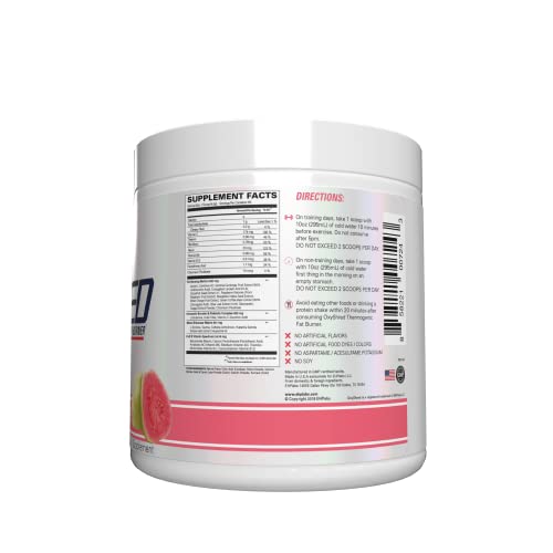 EHPlabs OxyShred Thermogenic Pre Workout Powder & Shredding Supplement - Clinically Proven Preworkout Powder with L Glutamine & Acetyl L Carnitine, Energy Boost Drink - Guava Paradise, 60 Servings
