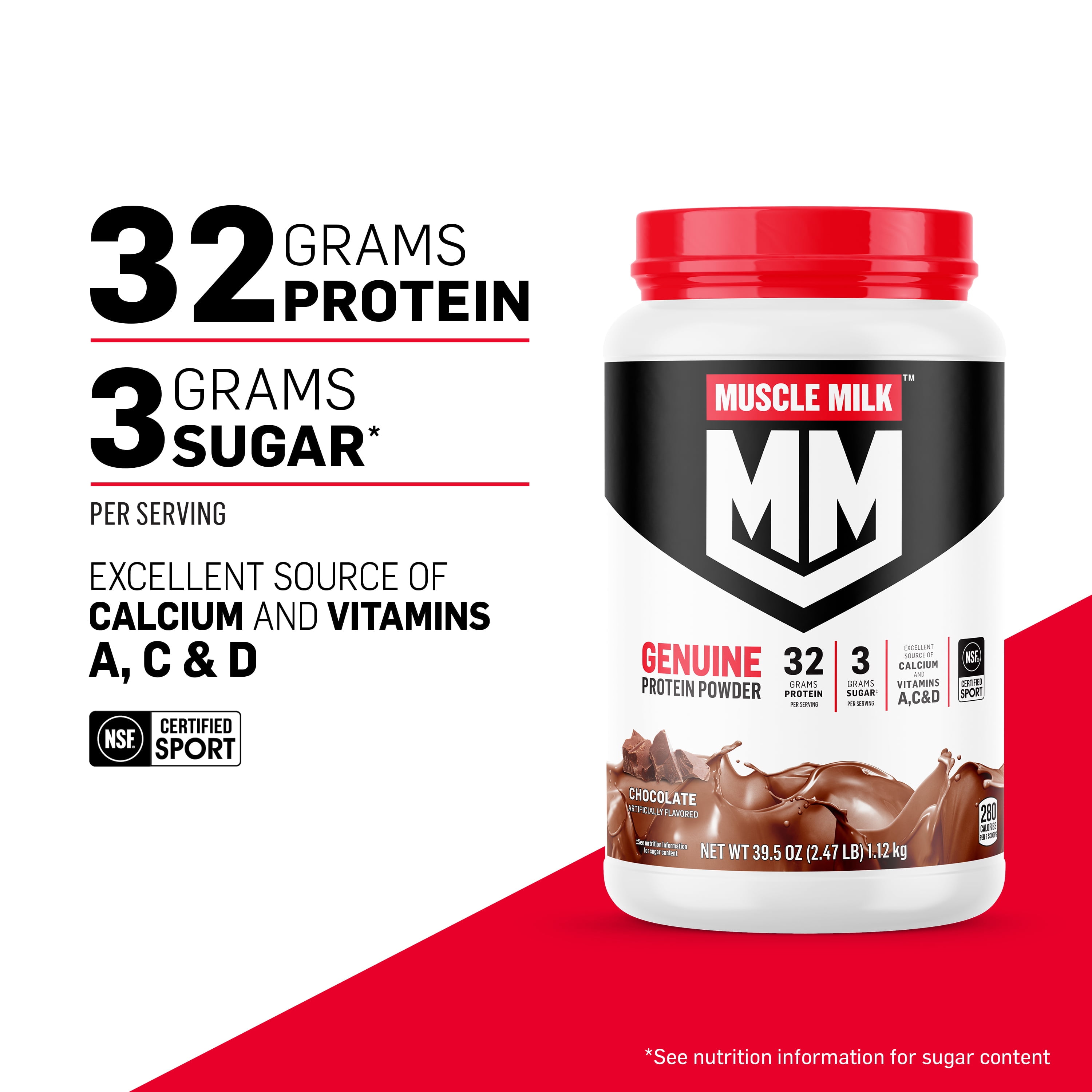 Muscle Milk Lean Muscle Vanilla Creme Protein Powder, 1.93 Pound (Pack of 1)