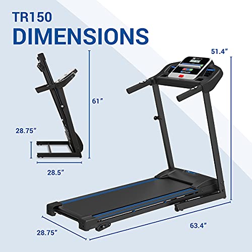 XTERRA TR150 Foldable Treadmill