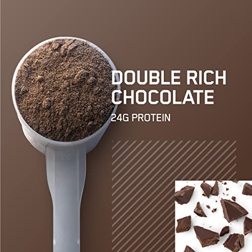 Optimum Nutrition Whey Protein Powder, Double Rich Chocolate