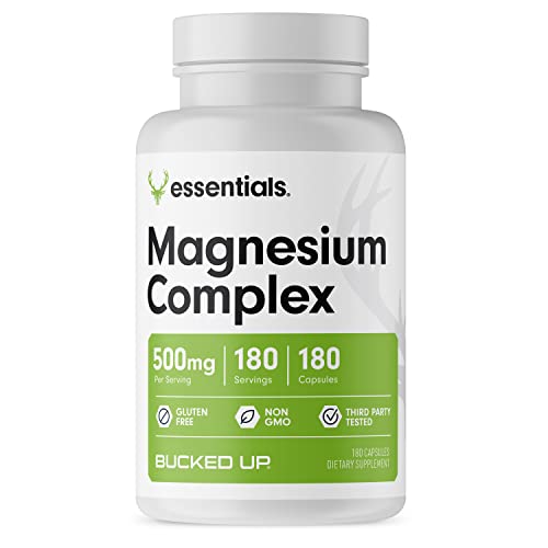 Bucked Up Magnesium Complex 500mg - 180 Capsules