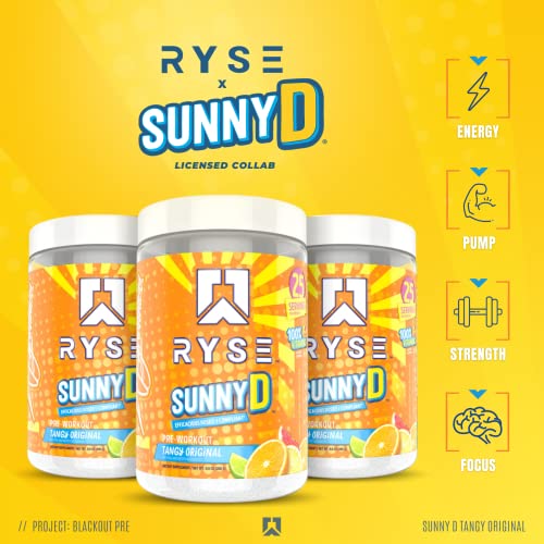 Ryse Project Blackout Pre Workout | Energy Boost
