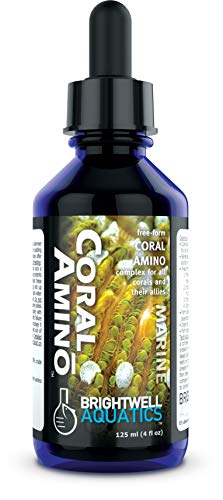 Brightwell Aquatics CoralAmino - Amino Acid Complex for Coral Coloration & Growth, 125 ml