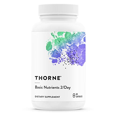 Thorne Research - Basic Nutrients 2 / Day - Complete Multivitamin/Mineral Formula - 60 Capsules