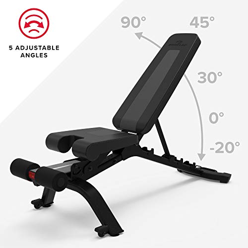 Bowflex 4.1S Adjustable & Stowable Bench Black