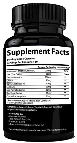 #1 Recommended by Men Over The Age of 40* Testosterone Booster Male Enhancement. Increase libido, Energy, Lean Muscle. Melt Away Fat.