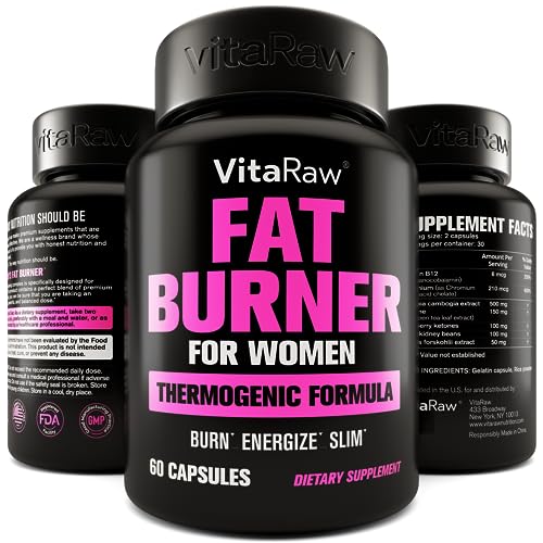 Weight Loss Pills for Women [ #1 Diet Pills That Work Fast for Women ] The Best Fat Burners for Women - This Thermogenic Fat Burner is a Natural Appetite suppressant & Metabolism Booster Supplement