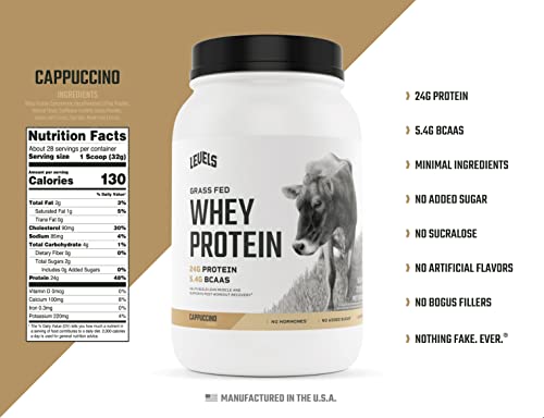 Levels 100% Grass Fed Whey Protein Concentrate