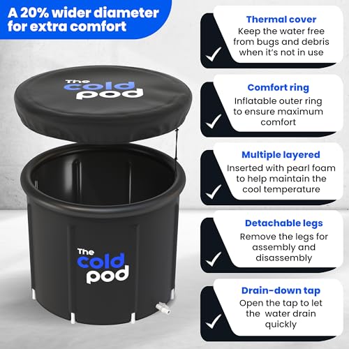XL Portable Ice Bath Plunge Tub for Athletes