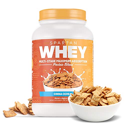 Spartan Whey Protein Powder, Cinna Crunch, 2lb