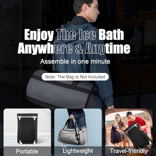 XL CalmMax Ice Bath Tub for Athletes - 101 Gal