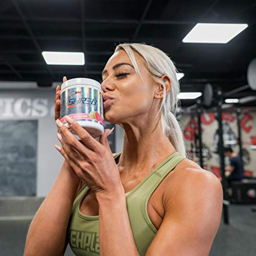 EHPlabs OxyShred Thermogenic Pre Workout Powder & Shredding Supplement - Clinically Proven Preworkout Powder with L Glutamine & Acetyl L Carnitine, Energy Boost Drink - Wild Melon, 60 Servings