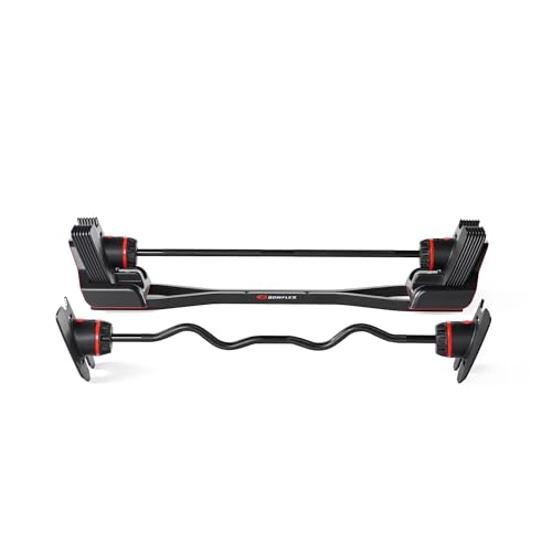 BowFlex 2080 Barbell & Curl Bar Set for Fitness