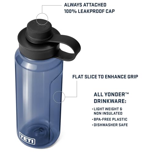 YETI Yonder 1L/34 oz Water Bottle, Charcoal
